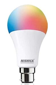 NISHICA B22 9-Watt Smart LED Bulb